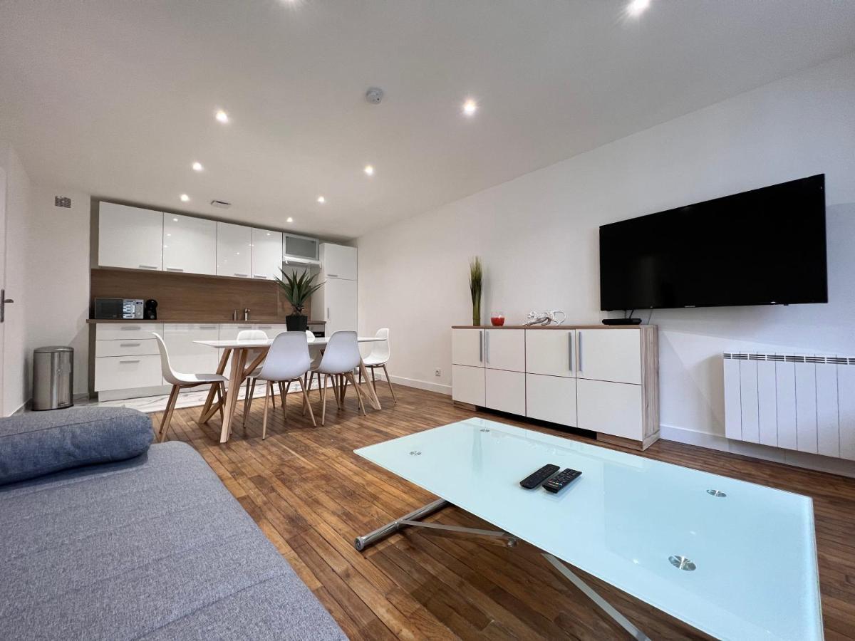 Sens - Appartement Proche Gare Et Centre Ville - Wifi Fibre - Check In Autonome - Bel Espace De Vie - Smart Tv エクステリア 写真